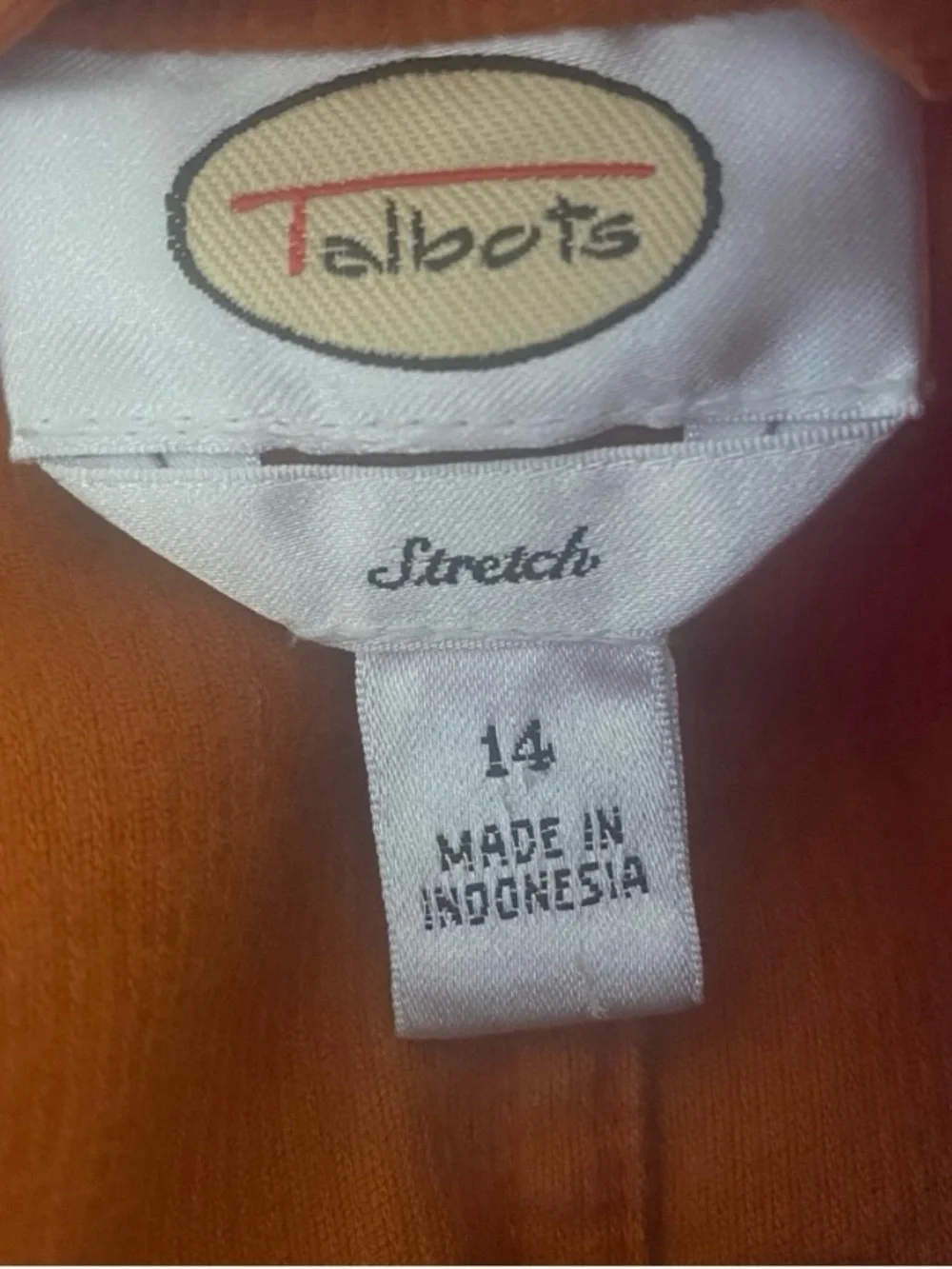 Talbots Corduroy Patch Pocket Jacket